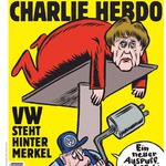 Меркел в първия немски брой на "Шарли Ебдо"