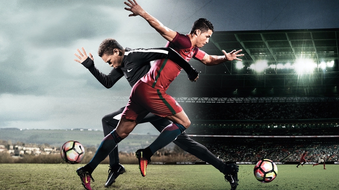 Кристиано Роналдо за Nike в The Switch