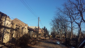 Евакуираното село Хитрино след взрива