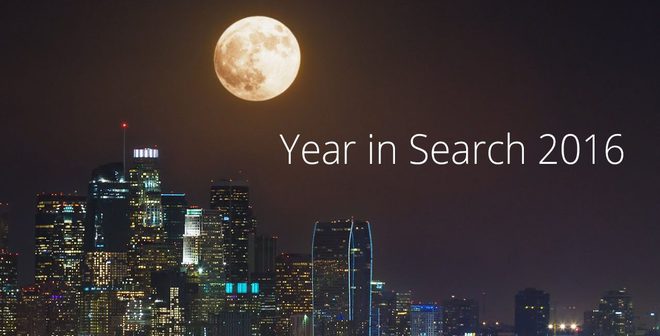 2016 г. в търсачката на "Гугъл"