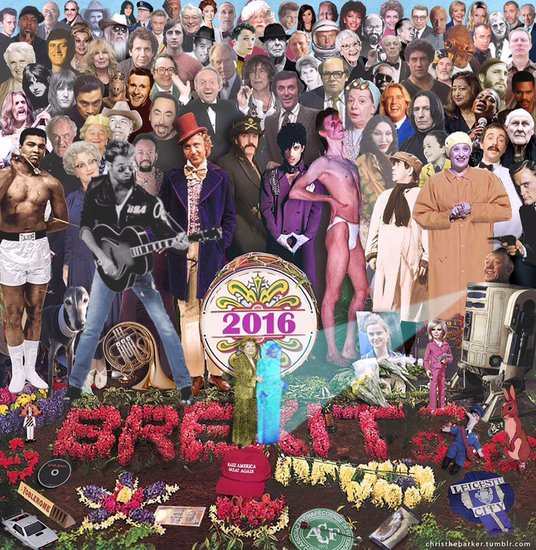 Знаменитостите, които изгубихме през 2016 г.