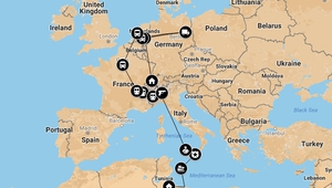 Маршрутът на Анис Амри в Европа