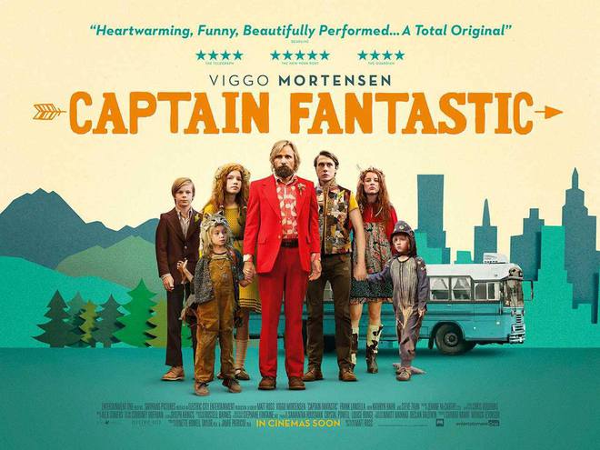Виго Мортенсен на плакат за Captain Fantastic (2016)
