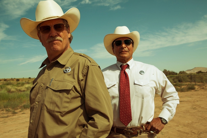 Джеф Бриджис като шериф в Hell or High Water (2016)