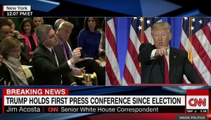 Доналд Тръмп в първата си пресконференция след изборите