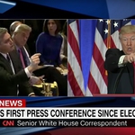 Доналд Тръмп в първата си пресконференция след изборите