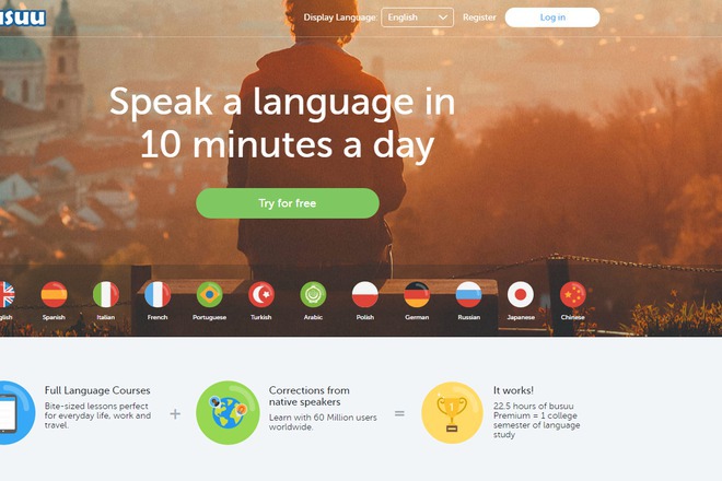 Busuu prilozhenie za uchene na chuzhdi ezitsi