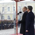 Радев и Плевнелиев на церемонията по предаване на президентската власт
