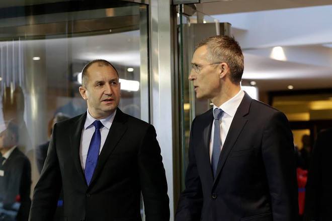 Prezidentat rumen radev i generalniyat sekretar na nato yens stoltenberg