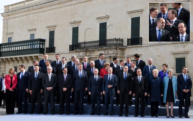 Румен Радев сред европейските лидери