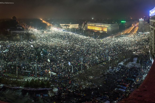 Nay golemiyat protest v rumaniya sled padaneto na chaushesku