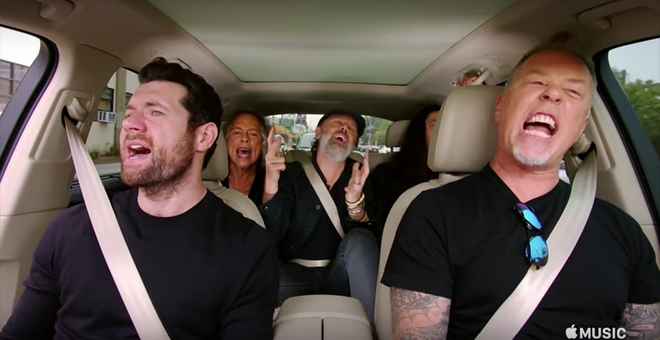 "Металика" в Carpool Karaoke: The Series
