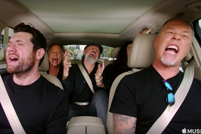  metalika v carpool karaoke the series