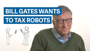 Бил Гейтс иска роботите да "плащат данъци"