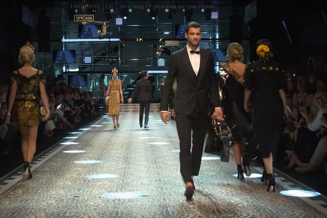 Grigor dimitrov v revyuto na dolche i gabana