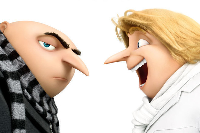 Gru i negoviyat brak bliznak na plakat za az prokletnikat 3