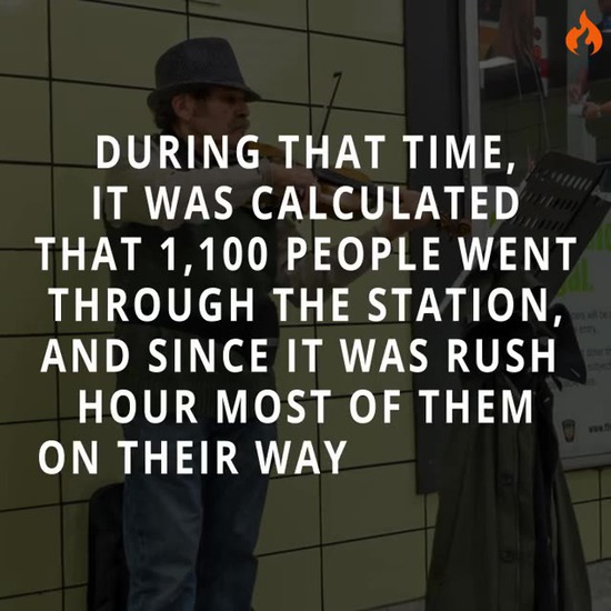 Famous musician poses as homeless man. His discovery will make you think.