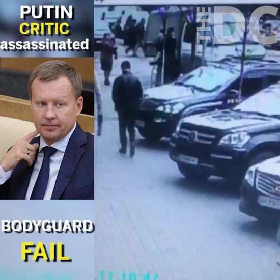 Putin critic assassinated in broad daylight with his body guard right next to...