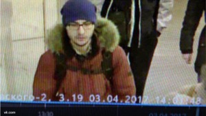 Кадър с атентатора от петербургското метро
