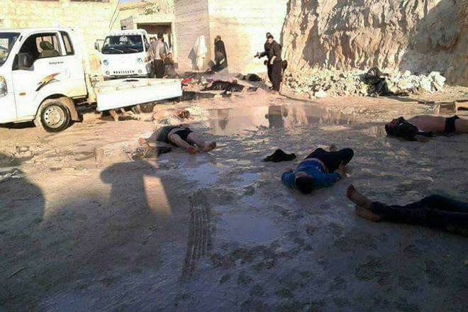 Ataka sas zarin nad grad han shayhun v siriya