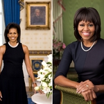 Официалните портрети на Мишел Обама
