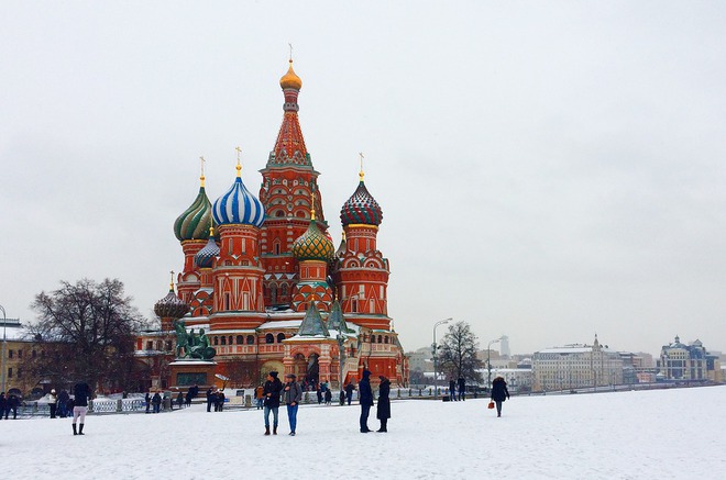 Храмът "Св. Василий Блажени" в Москва 