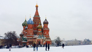 Храмът "Св. Василий Блажени" в Москва 