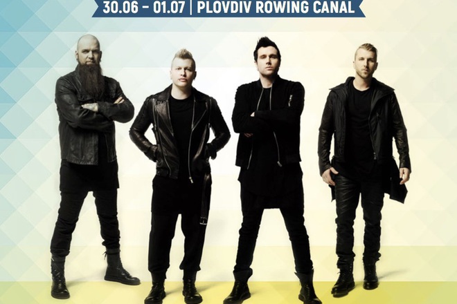 Three days grace na plakat za hills of rock