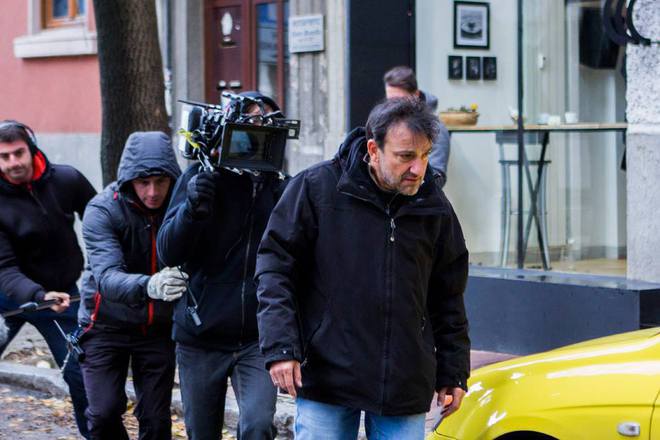 Vasil vasilev zueka na snimachnata ploshtadka na posoki