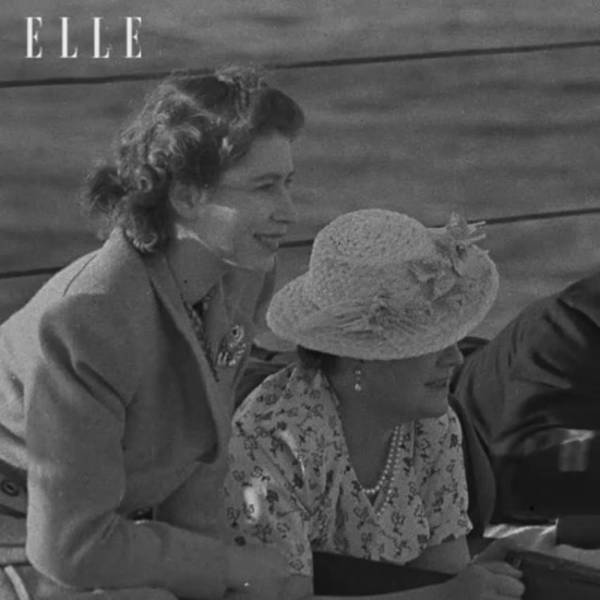 Архивен кадър с кралица Елизабет II