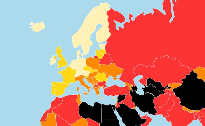 България е на 109-о място по свобода на словото за 2017 г.