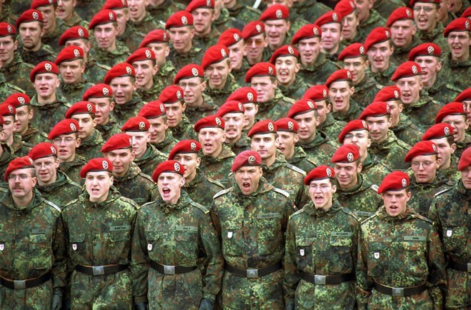 Войници от германския Бундесвер