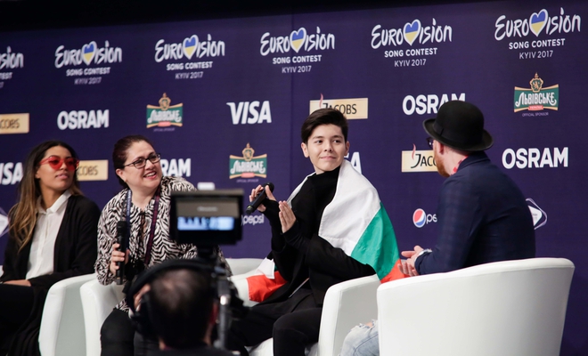 Кристиан Костов на пресконференция в Киев