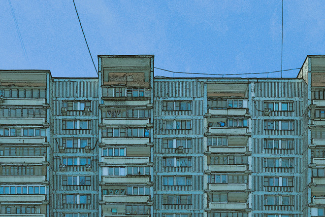 Starite panelni blokove v moskva