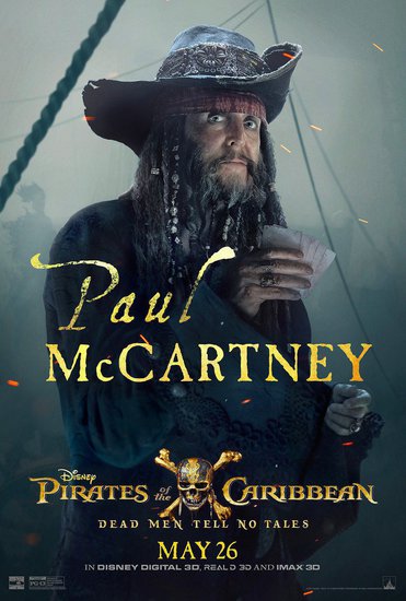 Пол Маккартни в "Карибски пирати 5"