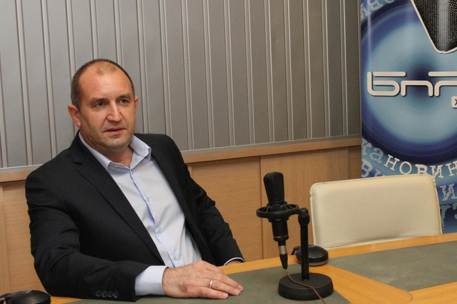 Prezidentat rumen radev v studioto na bnr