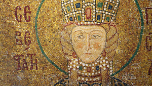 Императрица Ирина, първата жена, която управлява Византия еднолично от свое име 