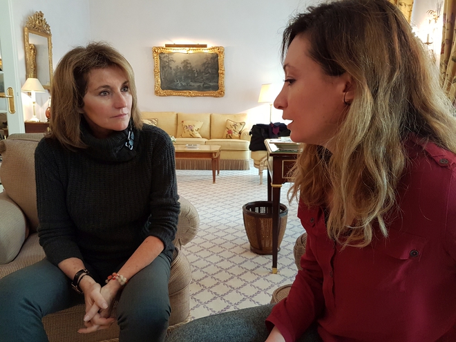 Сесилия Атиас пред БНТ