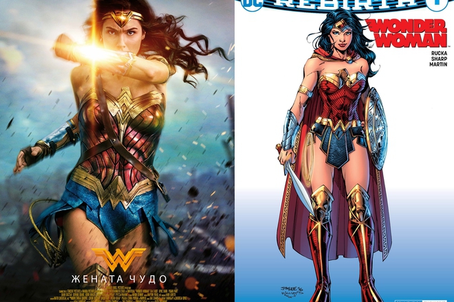  zhenata chudo na film i komiks