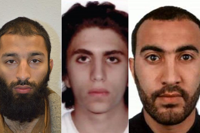 Trimata izvarshiteli na atentata v london na 3 yuni 2017 g