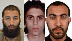 Тримата извършители на атентата в Лондон на 3 юни 2017 г.