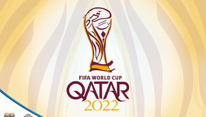 Официалният постер за Световното първенство по футбол в Катар 2022 г.