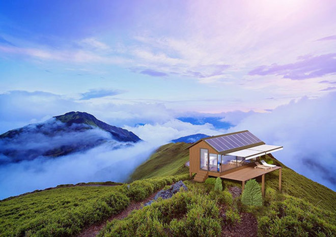 Къща, посторена с 3D принтер за ден