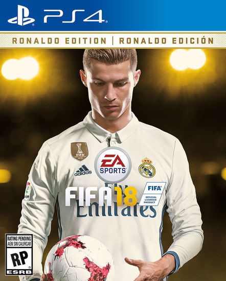 Кристиано Роналдо като лице на видеоиграта FIFA 18