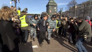 Масови арести в Русия на протести срещу корпуцията