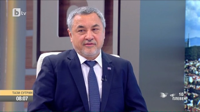 Валери Симеонов пред Би Ти Ви