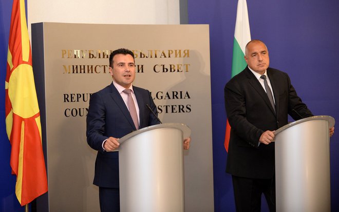 Бойко Борисов и Зоран Заев в София