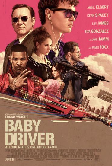 Baby Driver (Зад волана) - плакат