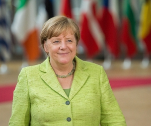 Ангела Меркел на Европейски съвет в Брюксел