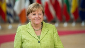 Ангела Меркел на Европейски съвет в Брюксел